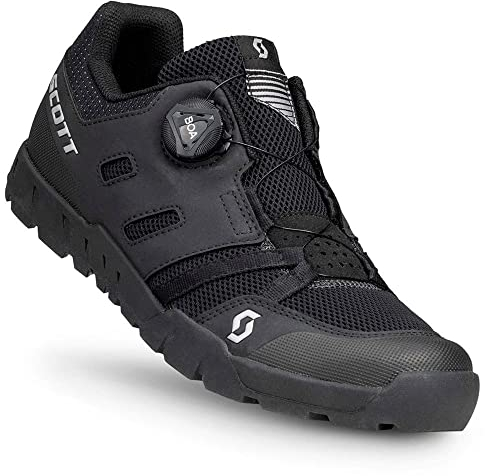 Scott Sport Crus-r Flat Boa MTB Trekking Fahrrad Schuhe schwarz 2025: Größe: 47