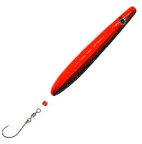 Troutwerk ParaLAXX 5g 6,5cm Inlineblinker - Blinker, Forellenköder, Forellenblinker, Inliner, Inlineköder, Angelköder, Kunstköder, Troutwerk Farbe:schwarz/rot