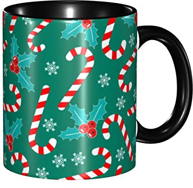 Weihnachten süße Zuckerstangen Tasse Keramik Tassen Home Office Tasse
