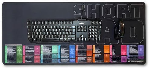 Shortpad Tappetino Shortcuts per Ableton mouse pad 90x40cm (MAC) - Aggiornato Ableton 11