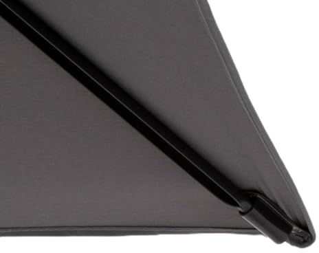 AKTIVE Sombrilla Antracita 200 x 230 x 125 cm