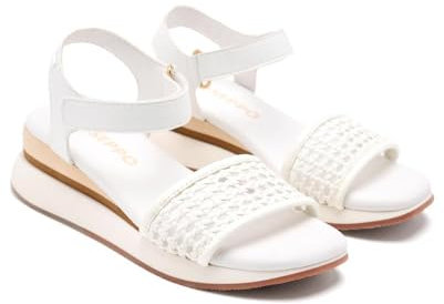 GIOSEPPO Femme Ojibwa Sandale de Sport, Blanc, 36 EU