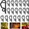 Kjzeex 120Pcs Gutter Hooks, Fairy Light Clips, Outdoor Light Hooks Clips for Christmas Decoration Outside String Lights, Fairy Light