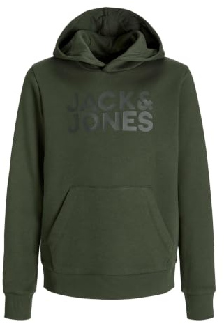 JACK & JONES Jjecorp Logo Sweat Hood Noos Jnr