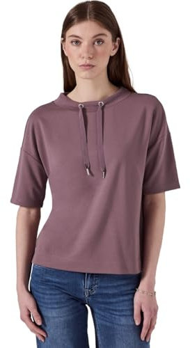 STREET ONE STUDIO Damen F322974 Kuscheliges Shirt, Hazy Rose, 42
