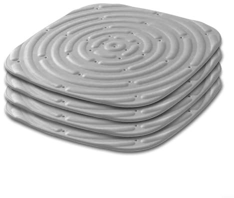 8 waschbare Nistkasten-Pads für Standard-Hühner, Nistunterlagen für Hühnerstall, Hühner-Legebox-Pads (4 grau)