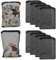 XoeLLe 12 Pièces Filtre Aquarium de Sac avec Fermeture Eclair, Sacs filtrants en Maille Fine à Haut Débit Filtration Aquarium, Filtre Bassin Poisson pour Charbon Actif, 20 x 15 cm (Noir)