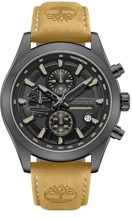 Timberland - Chronographen Ashmont - Quartz Uhrwerk - Gehäusebreite: 54 mm - Edelstahl - Black - 5 ATM