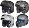 RS-980 Klapphelm Motorradhelm Bluetooth Conzept Motorrad Modular Roller Helm, Größe:XS (53-54), Farbe:Schwarz Matt