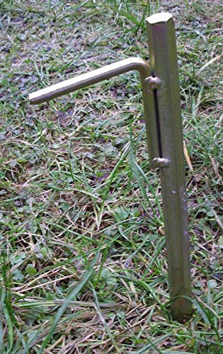 Haus&Garten 6 Stück 50cm extrem stabile Zelthering Bodenanker Erdspieße Bauanker