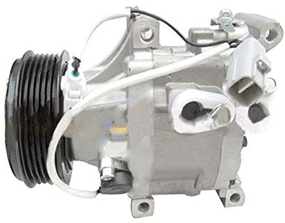 SINOCMP Compresor de Aire Acondicionado 88320-1A550 883201A550 Compresor de Aire Acondicionado para Toyota Yaris 1.3 1.5 SCSA06C, 3 Meses de garantía