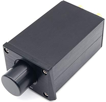 DollaTek High Precision Passive Preamp Volume Control Controller VOL HiFi Preamplifier ALPS16 Black