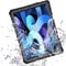 TECHGEAR wasserdichte Hülle für iPad Air 4. 5. Generation (10,9 Zoll 2022/2020) (Poseidon Case) Schlanke Robuste Rüstung Stoßfest, Wasserdicht Hülle mit eingebauter schutzfolie, Ständer, Umhängeband