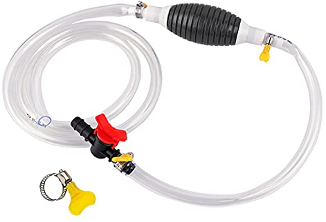 Universal Bomba Manual De Combustible, Bomba SifóN Extractora De Aceite Motor, Bomba Manual Trasvase Gasoil, Para AutomóViles, Barco, Cortadora De CéSped, Acuarios, Gasolina, Agua, Diesel (4m)