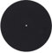 Archuu 12 inch Turntable Platter Mat Rubber Turntable Slipmat Pad,Ultra-Thin Anti-Static Vinyl Turntable Record Pad,LP Vinyl Turntable Soft Slipmat, for All LP Vinyl Record Players Black,
