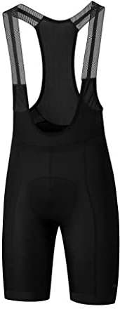 SHIMANO Trägerhosen | Bib Shorts Leggings | Größe S | Schwarze Radfahrhose Herren | Fahrradhose Herren | Radsport-Zubehör | Radsport-Trägerhosen | Black Cycling Bib Schort