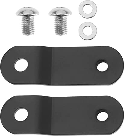 OTOTEC 2PCS Gas Tank Rising Lift Kit Compatible with Sportster XL883 1200 48 72 Motorcycle Replacement Parts Steel Black 2.01 Inch