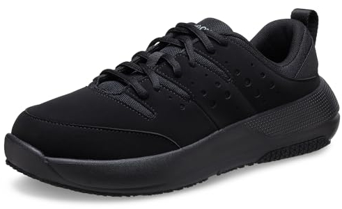 Crocs Hombre On The Clock Work Sneaker M Zapato, Triple Black, 42/43 EU