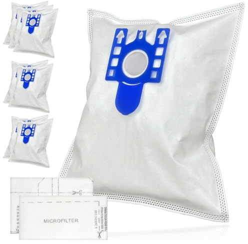 SPARES2GO GN Type Bags compatible with Miele S2110 S2111 S8330 S8340 Cat & Dog Vacuum Cleaner (Pack of 8 Bags)