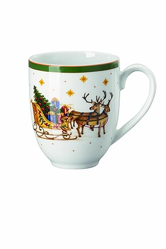 Becher mit Henkel Happy Wintertime 0,40 L