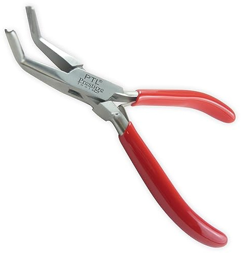 Jump Ring Closing Pliers Bent Nose Pliers Grooved Jaws Soldering Pliers Wire Working Beading & Creative Art Tools Gift Ideas Jewellery Making Tools PTL®