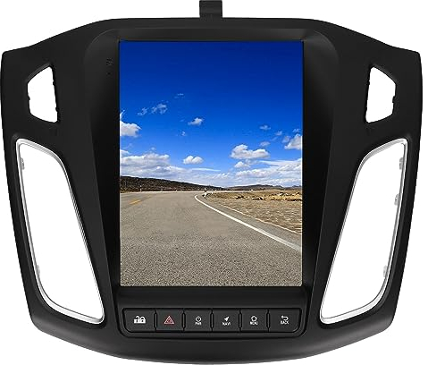 Radio de Coche Estéreo para Ford Focus 2012-2018,10.1 Radio de Pantalla Táctil con Carplay Inalámbrico yAuto, Soporte WiFi GPS HiFi FM RDS SWC [ 2GB+32GB ]