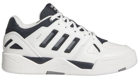 adidas Herren MIDCITY Low Shoes Basketball-Schuhe, core White/Aurora Ink/Grey Three, 44 EU