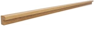 WYSKONT Griffe Möbel - BATO - Möbelknöpfe Aus Eiche - Holz Deko - Griffe für Küchenschränke - Knöpfe für Schränke - Schrankknöpfe - Möbelknopf (55,5 cm)