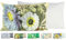 JACK Outdoor Lounge Kissen 30x50cm Motiv Dekokissen inkl. Füllung Wasserfest Sitzkissen Garten Stuhl, Farbe:Blumenwiese