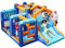 AirMyFun Inflatable Bounce House, Obstacles Bouncer & Slide with Air Blower (Multi-Functional Obstacles & Wide Slide)
