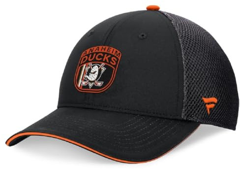 Fanatics NHL Branded Authentic Pro Draft Trucker Cap Anaheim Ducks