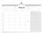 Huurdies® Wandkalender – 22 Monate im Voraus – A3+ – Mit Wochennummern und deutschen Feiertagen – Spiralbindung – Platz für Notizen – Hochwertiges Papier