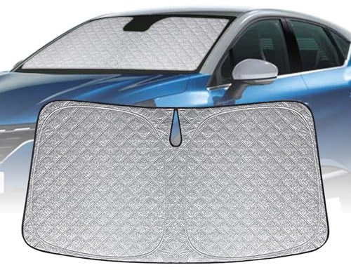 Parasol para Coche Parabrisas Reemplazo para Renault Captur 2014-2024, Plegable Parasol para Parabrisas de Coche, Bloquea El 99% de Los Rayos UV y Mantiene Fresco El Vehículo