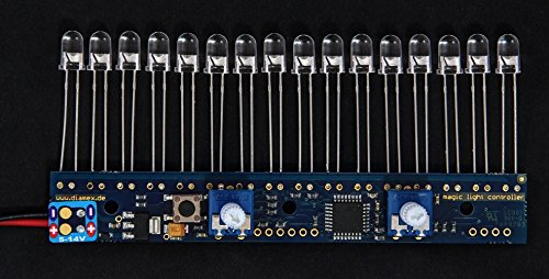 Diamex 16 Kanal Lauflicht mit verschiedenen Effekten + 16 Weisse 5mm LED´s
