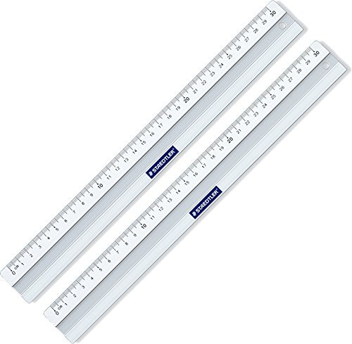 STAEDTLER 563 4007817563304 563 30 - Righello in alluminio, 30 cm