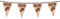 PARTY DISCOUNT Wimpelkette Wild West Sheriff, 6 m