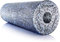 BODYMATE Faszienrolle Extra-Hart, Trainingsrolle zur Eigenmassage, für aktive Sportler, Ganzkörper-Massagegerät, inkl. eBook, 45 x 15 cm (L x Ø), in Grau-Blau/Schwarz