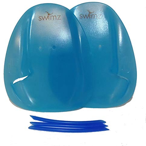 Swimz Dexterity Palm Positive - Palas de mano (azul)