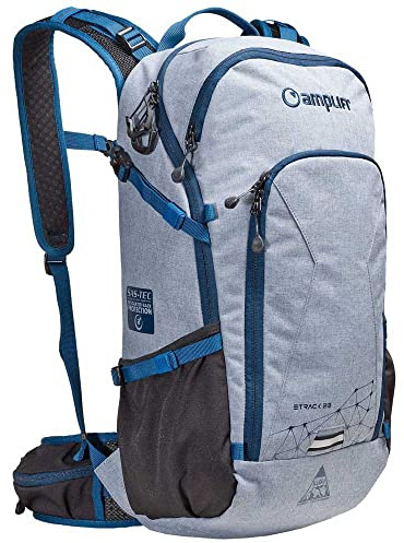 Amplifi Etrack 23 Grau, Fahrradrucksack, Größe L-XL - Farbe Heather Blues