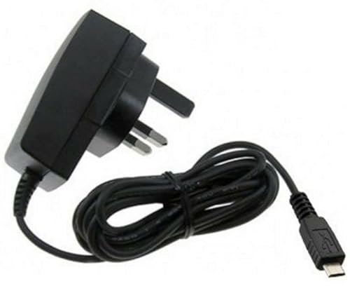 Mr Gadget's Solutions Micro USB Mains Wall Plug Charger Cable Lead Wire Compatible With Huawei Y6, 1.5M Long