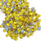 Beadsland Hotfix Rhinestones, 2880pcs Flatback Crystal Rhinestones for Crafts Clothes DIY Decorations, Lemon Yellow, SS10, 2.7-2.9mm
