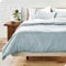 Bare Home - Bettwäsche-Set 135 x 200 cm - 1 Bettbezug + 1 Kissenbezüge, Oeko-TEX Standard 100, (135 x 200/80 x 80 x 1), Hellblau