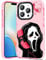Qerrassa Pink Skull Case for iPhone 14 Pro Cute Cartoon Character Kawaii Soft TPU Cover for Girly Girls Kids Boys Phone Cases Funny Pattern Fashion Protective Case for iPhone 14 Pro