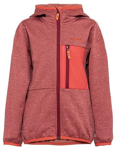 VAUDE Unisex Kinder Kids Kikimora Jacket, Salsa, 122-128 EU