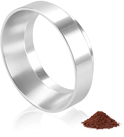 GLADFRESIT Dosing Funnel, Magnetic Coffee Dosing Funnel for Espresso Machine Portafilter, Portable Filter, Aluminum Dosing Funnel, Universal Coffee Accessories(51MM Magnetic)