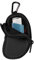 MEDMAX Neopren Tasche für Asthma Inhalator, Tragetasche mit Karabinerhaken und Netztasche innen, Reise-Holster Halter für L-förmigen Asthma-Inhalatoren (Schwarz)