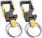 DecorDwell 2 Stück Schlüsselanhänger Karabiner,Schlüsselring Karabiner,Karabinerhaken mit Schluesselring,Flaschenöffner Schlüsselanhänger,Schlüsselbund Mit Drehgelenk,für Männer und Frauen