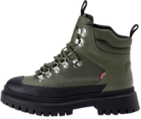 Levi's Damen Canyon Boots, Dark Khaki, 38 EU