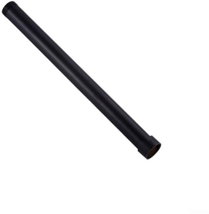 DAZZLEEX Stainless Steel Shower Extension Tube, 30cm Shower Head Extension Tube Extender for Bathroom Accessory(Black)