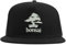 Lauthings Bonsai Japanische China Tree Snapback Cap Bestickte Fullcap Herren Mütze Schwarz, Schwarz , Einheitsgröße